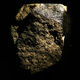 The Nahkla, a rare Martian meteorite, which landed in Egypt in 1911 on display at Natural History Museum’s the Vault in London.